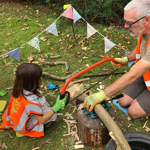 Curious learning and creativity EYFS at WIld About Play