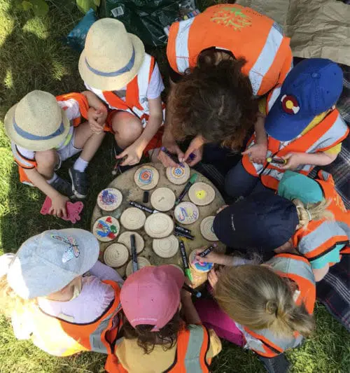 Curious learning and creativity EYFS at WIld About Play